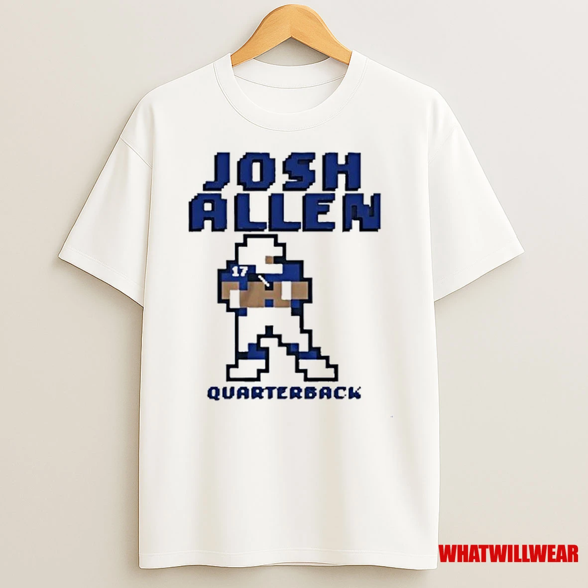 Josh Allen Buffalo Bills Quarterback Baller 8 Bit Shirts