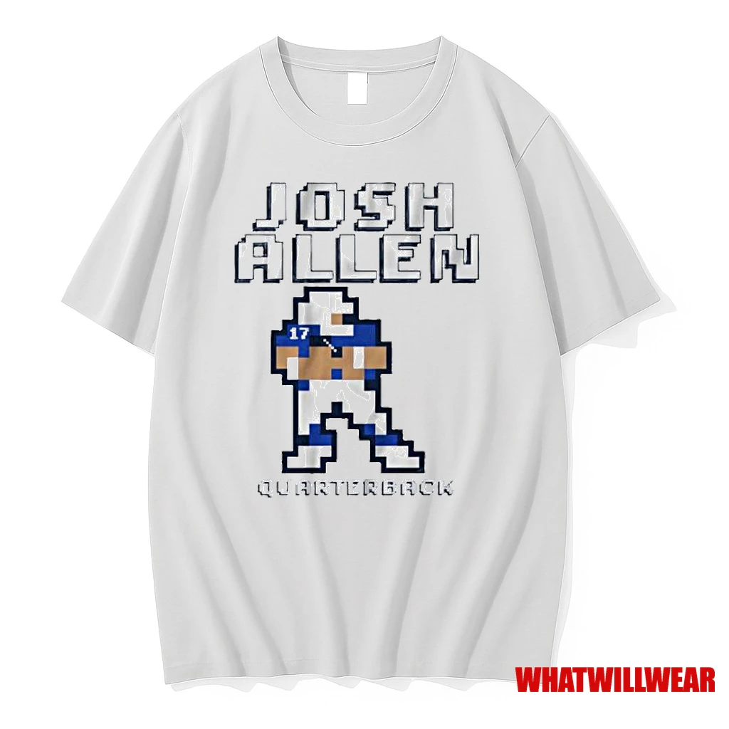 Josh Allen Nfl Buffalo Bills Retro Baller Ornaments Shirts