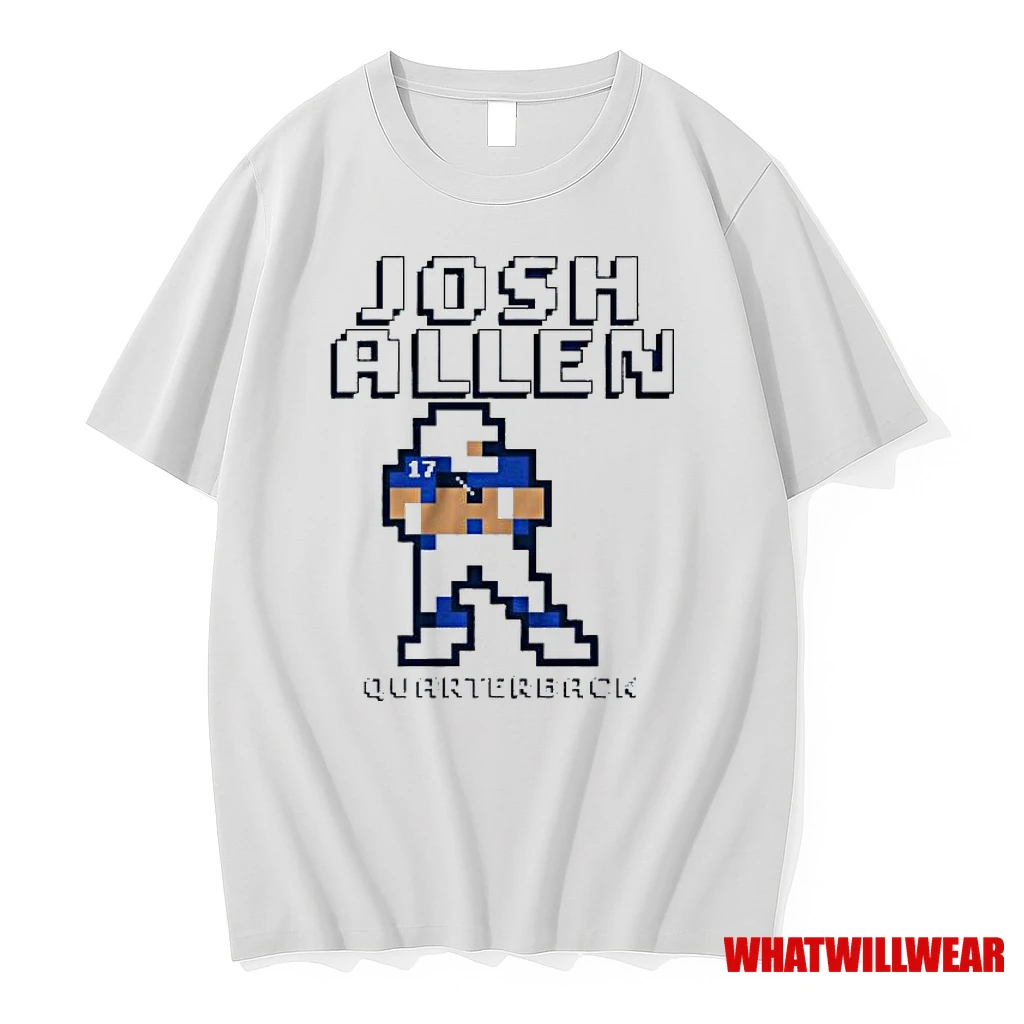 Josh Allen Quarterback Retro Baller Shirts