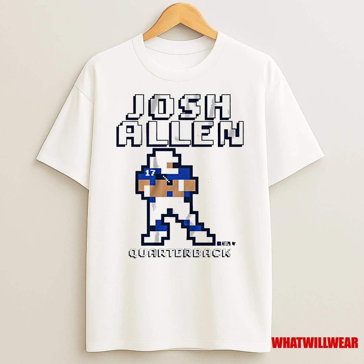 Josh Allen Retro Baller Quarterback Buffalo Bills Nfl Shirts