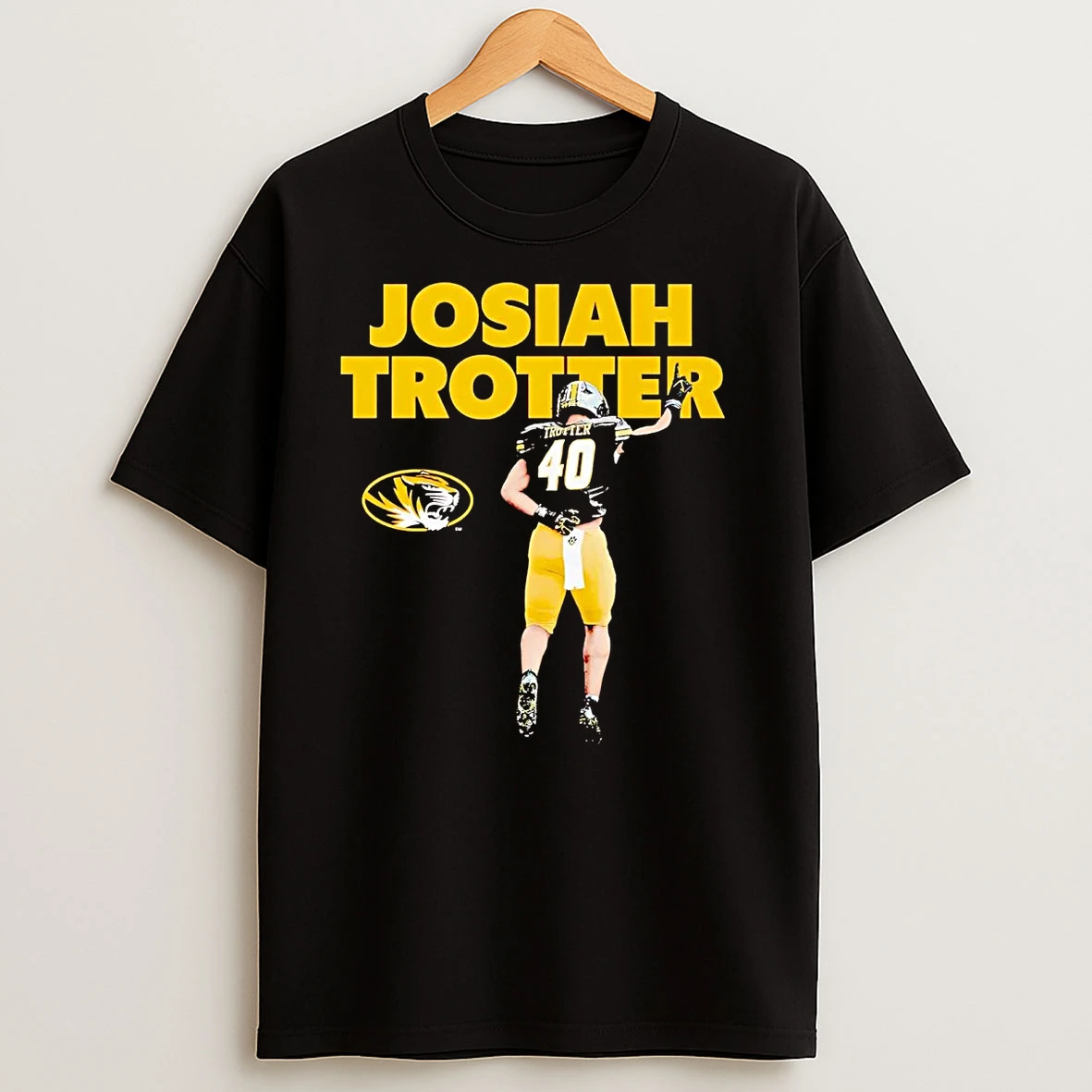 Josiah Trotter Illustrated Celebration Missouri Tigers T Shirts