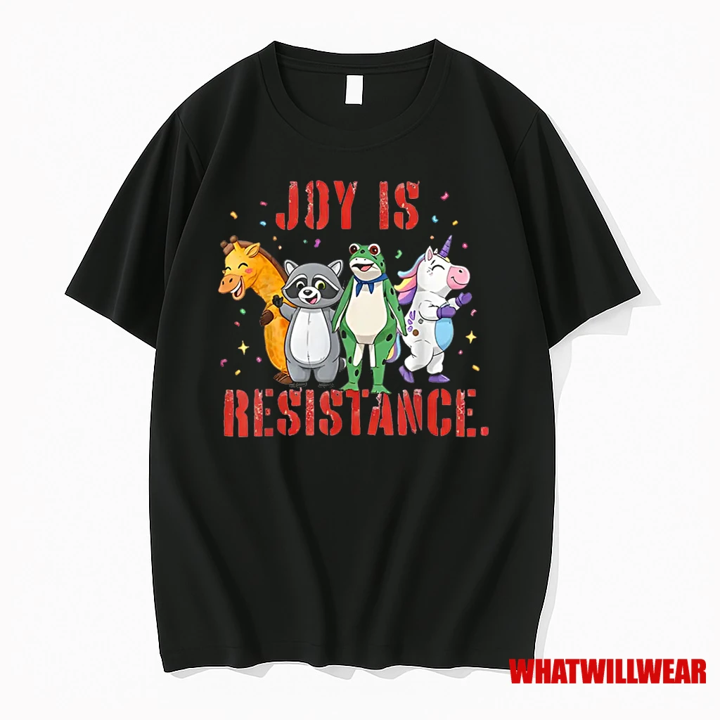 Joy Is Resistance Portland Frog Protest Shirts