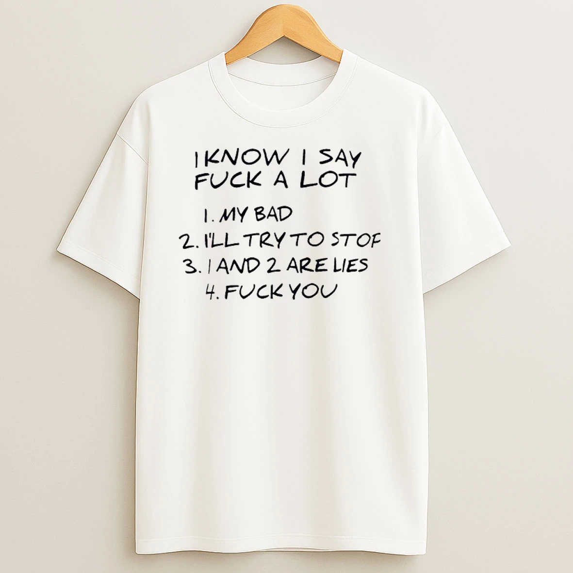 Jude Bellingham I Know I Say Fuck A Lot T Shirts