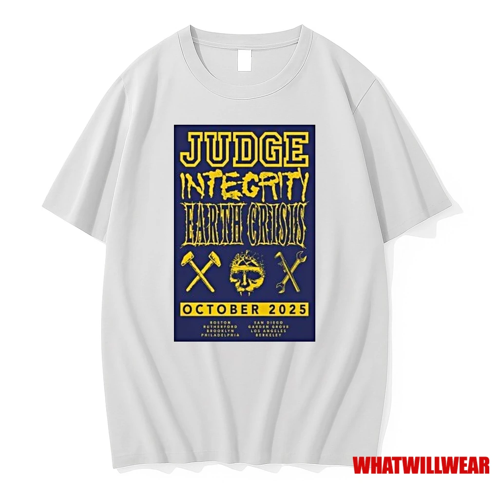 Judge Earth Crisis Integrity Oct 2025 Shirts