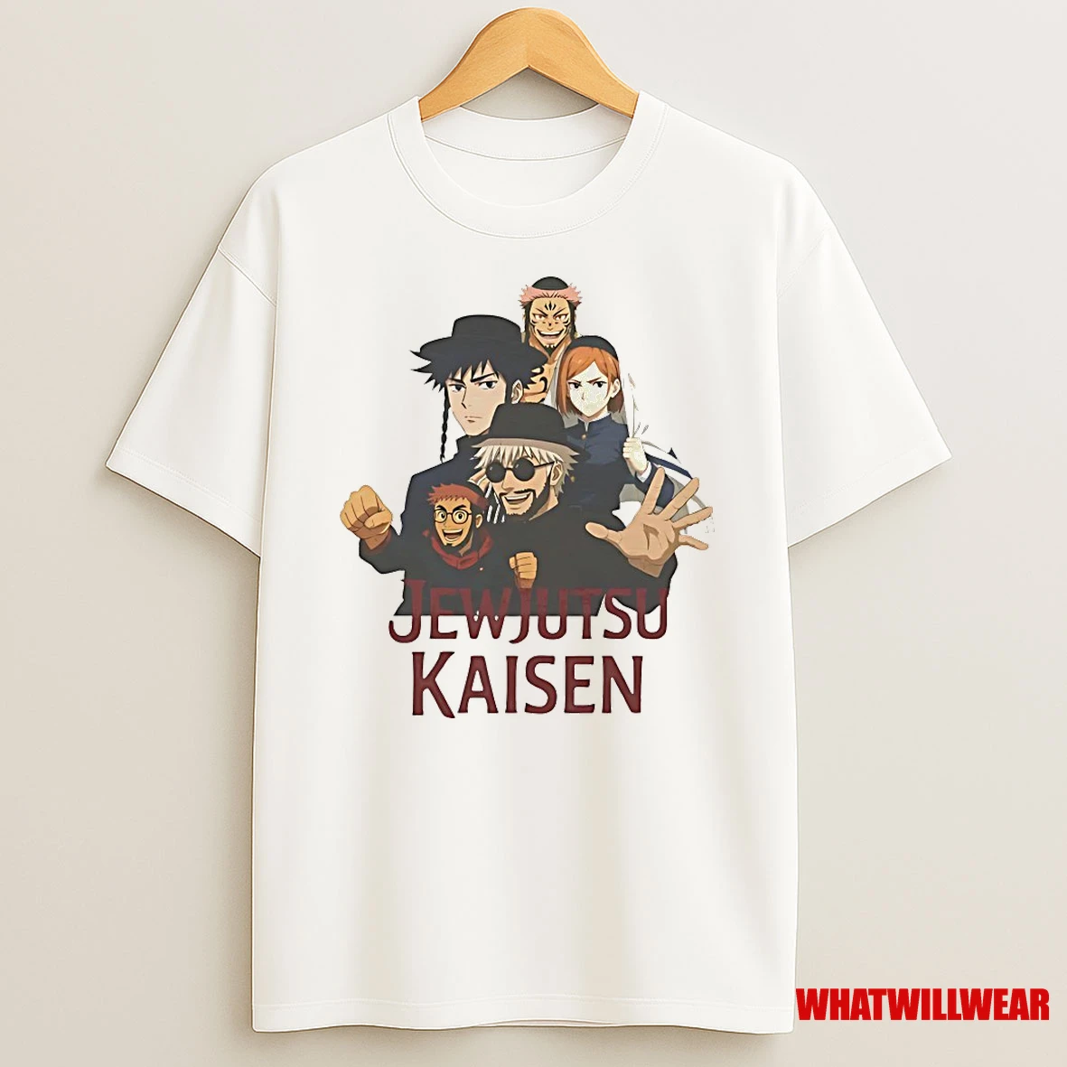 Jujutsu Kaisen Jewjutsu Kaisen Anime Shirts