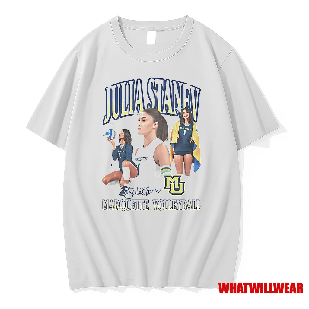 Julia Stanev Picture Collage Signature Shirts