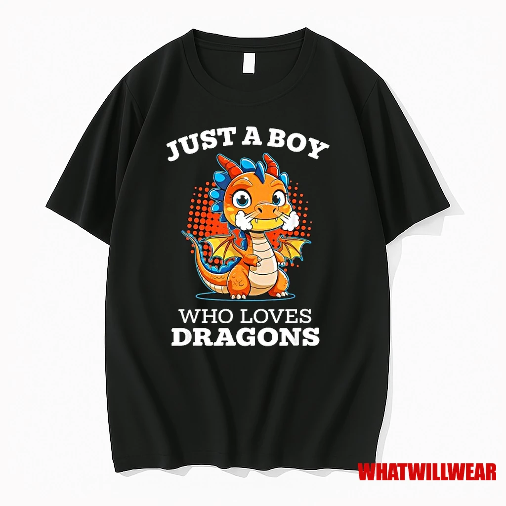 Just A Boy Who Loves Dragons Dragon Shirts