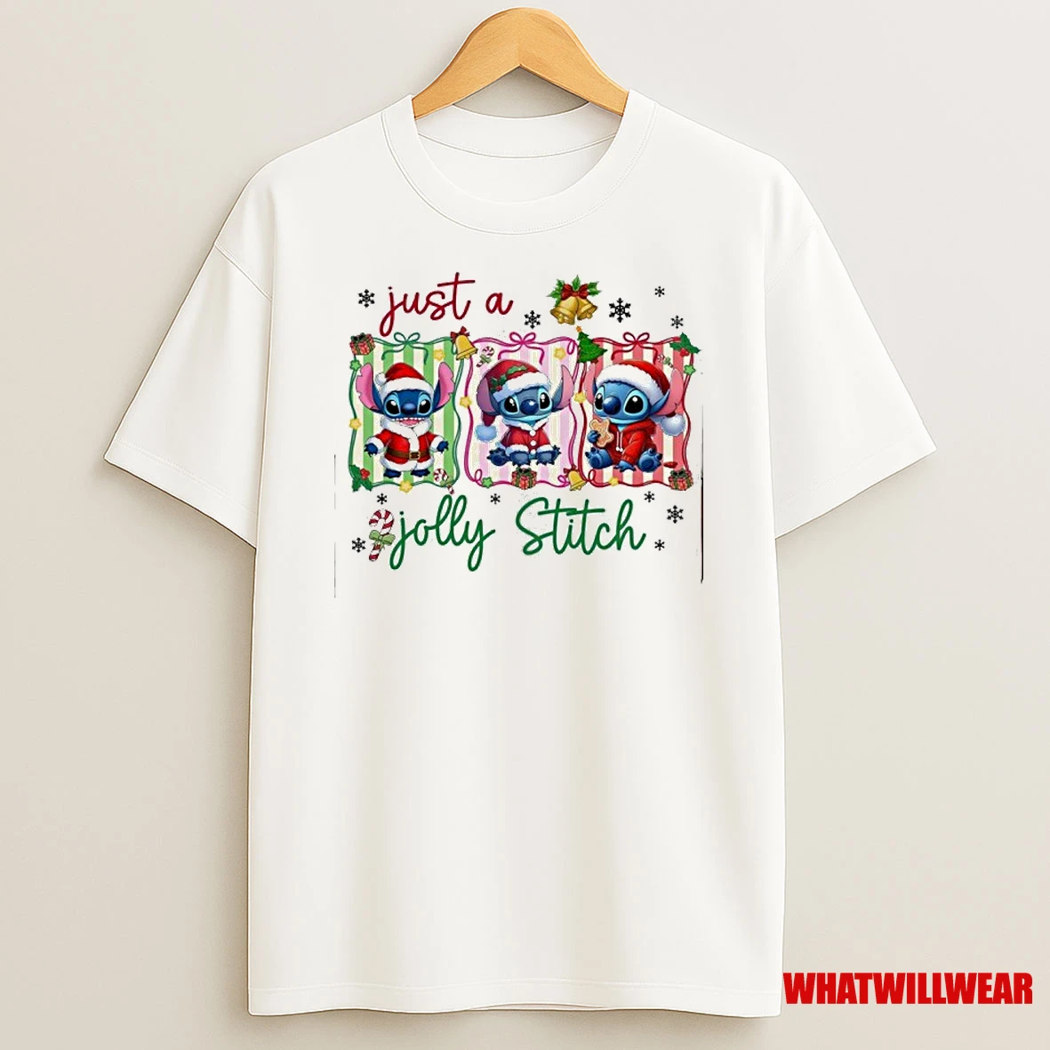 Just A Jolly Stitch Christmas Shirts