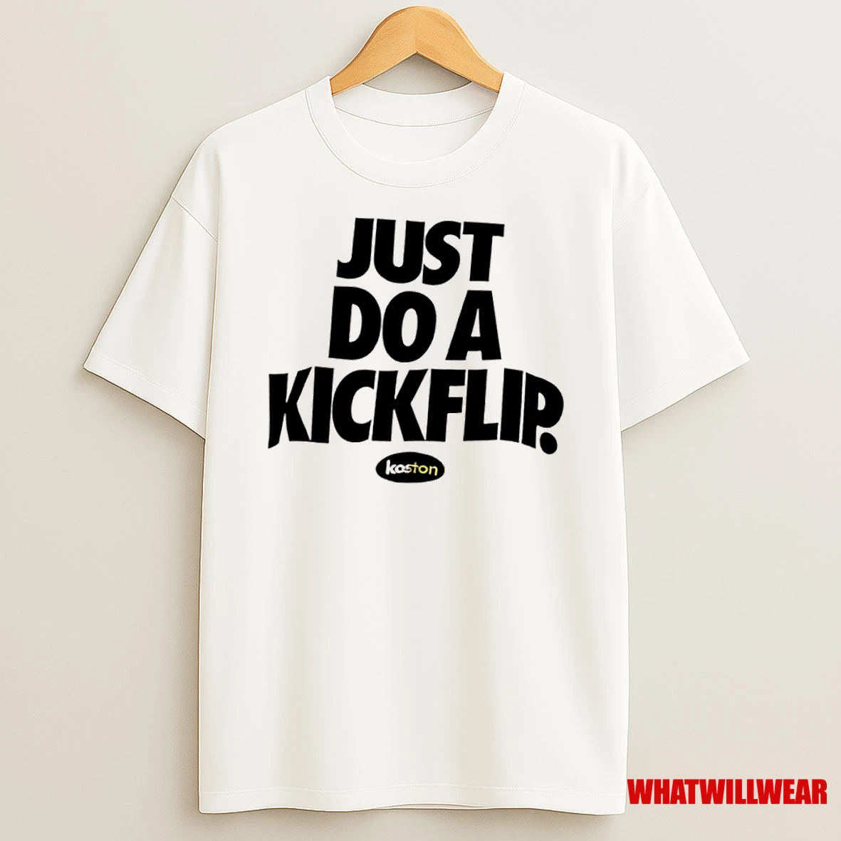 Just Do A Kickflip Koston Logo Shirts
