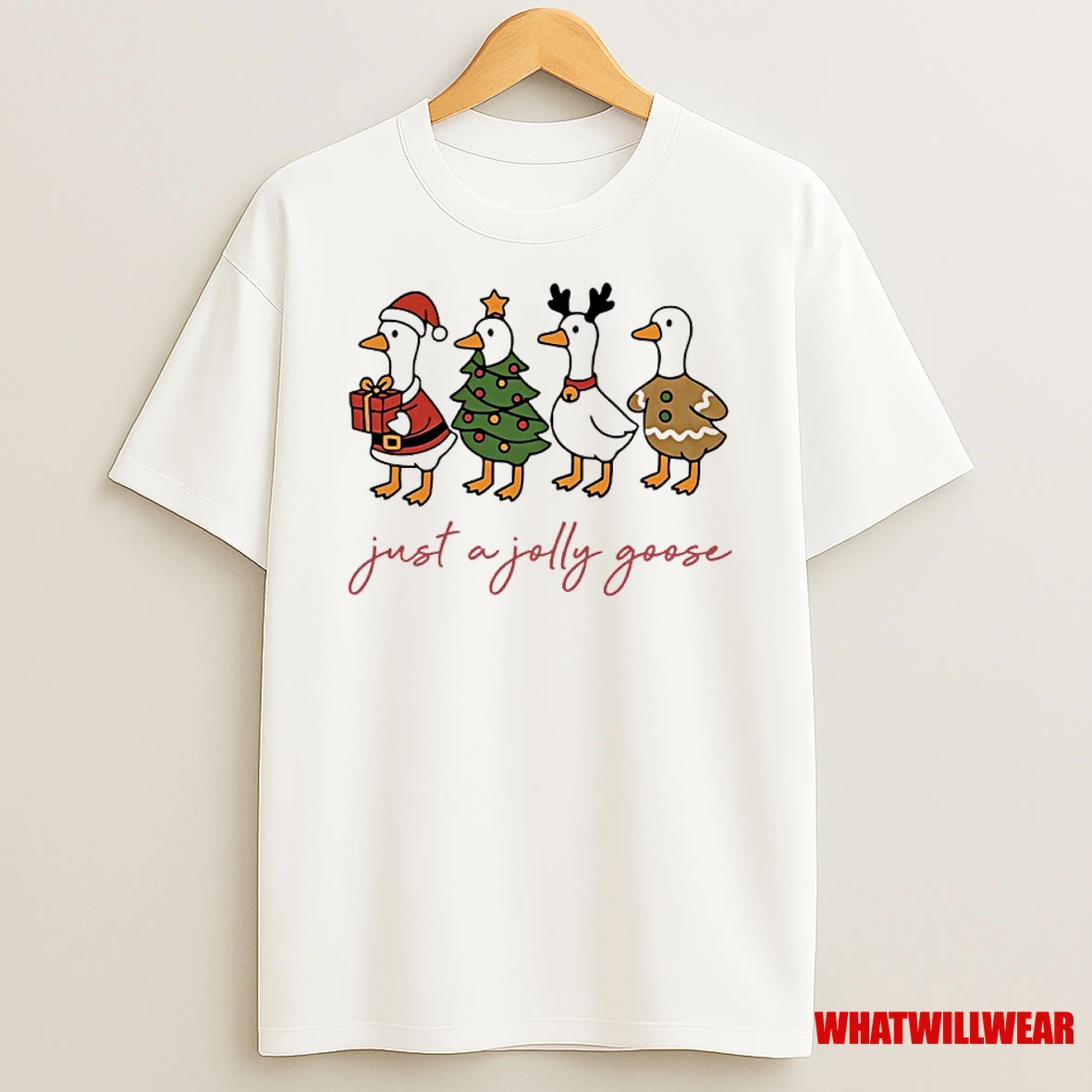 Just A Jolly Goose Christmas 2025 Shirts