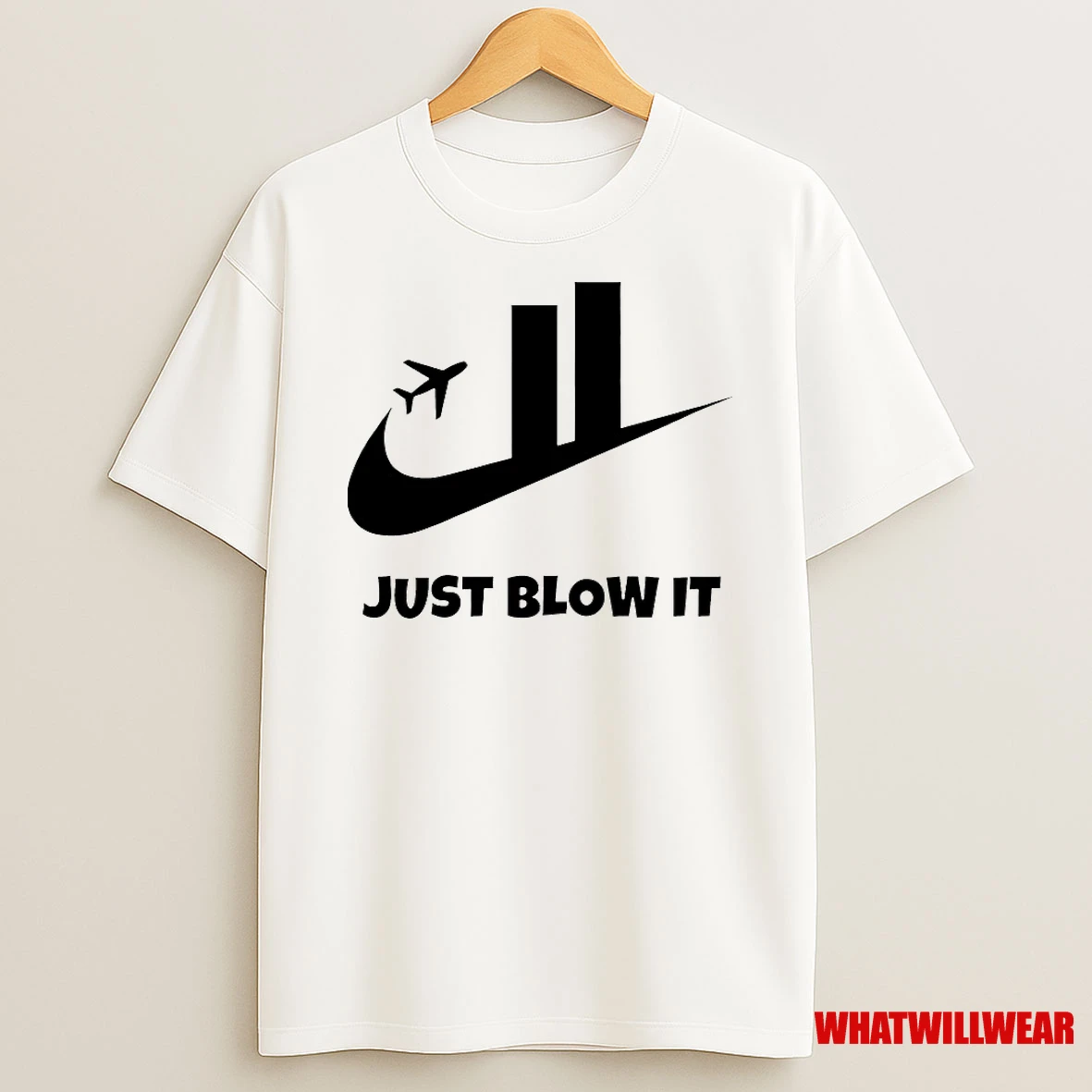 Just Blow It Logo Graphic Shirts
