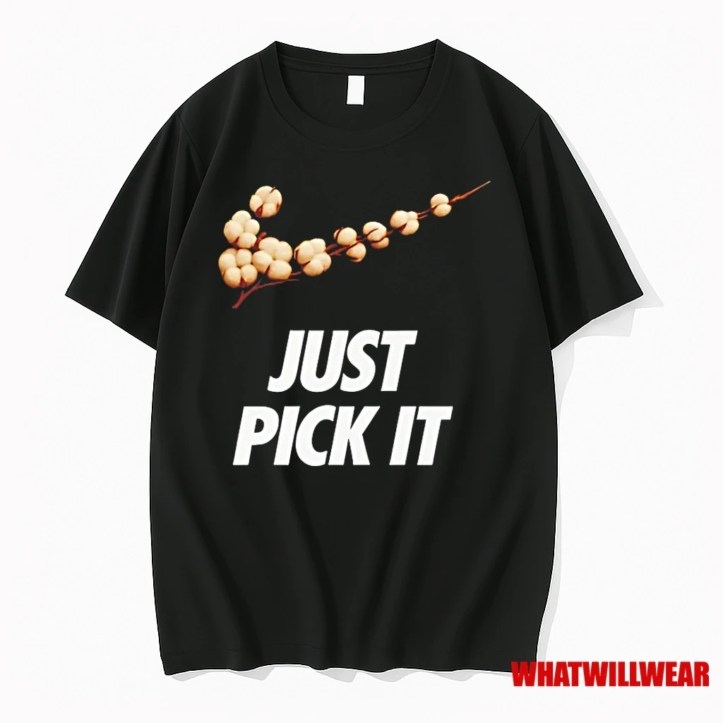 Just Pick It Logo Funny Shirts