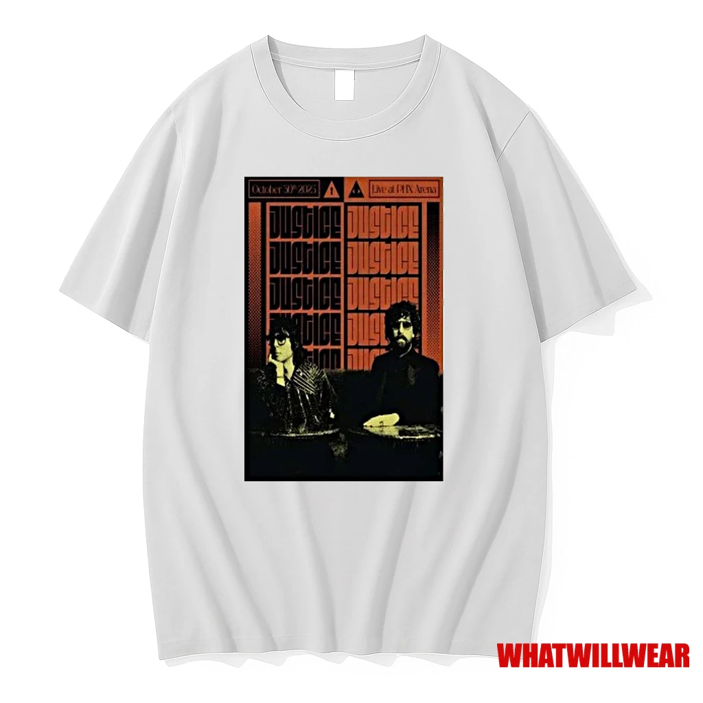 Justice Live At Phx Arena Show October 2025 Shirts