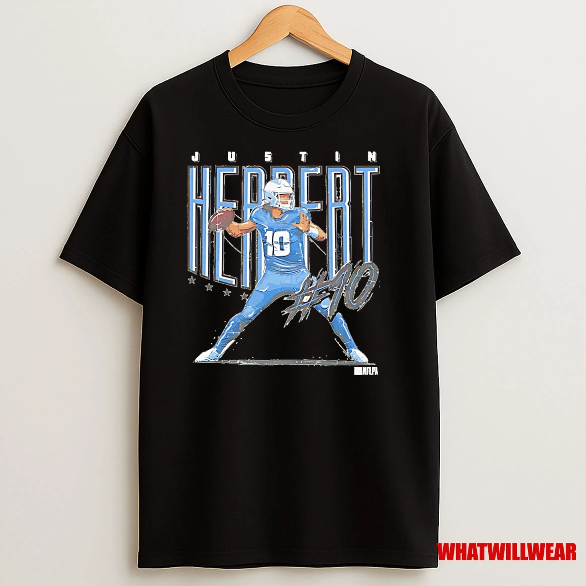 Justin Herbert Los Angeles Chargers Player Name Shirts