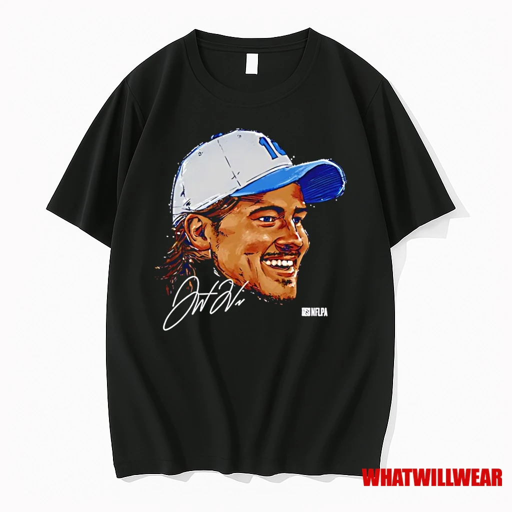 Justin Herbert Los Angeles Chargers No 10 Portrait Shirts