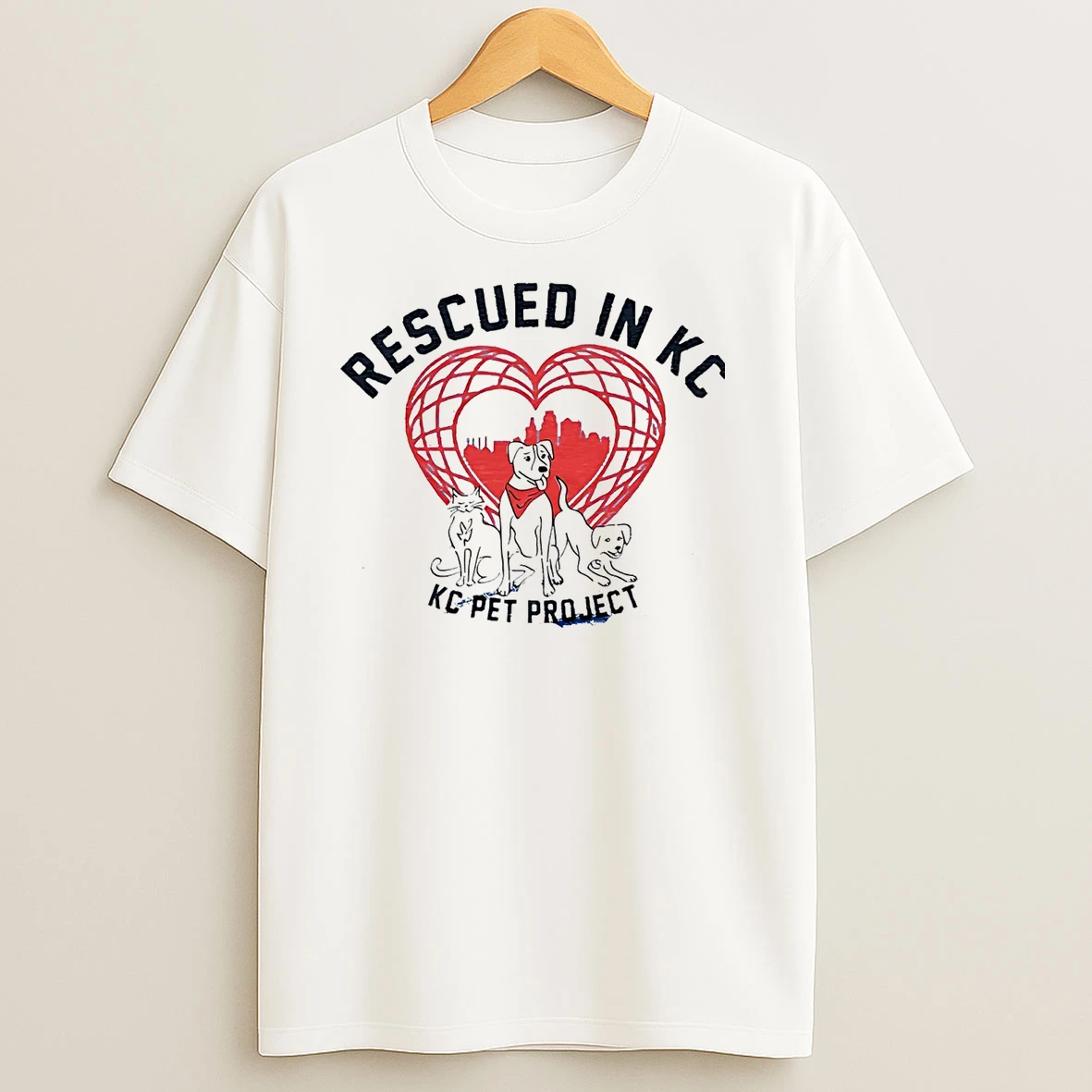 Kc Pet Project Rescued In Kansas City T Shirts