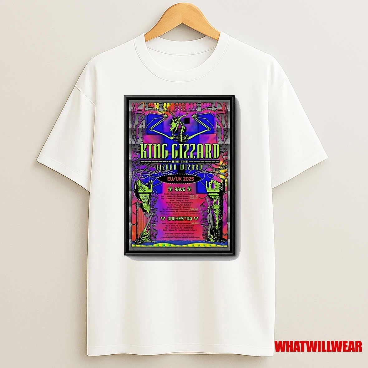 Kglw Eu Uk Tour 2025 Shirts