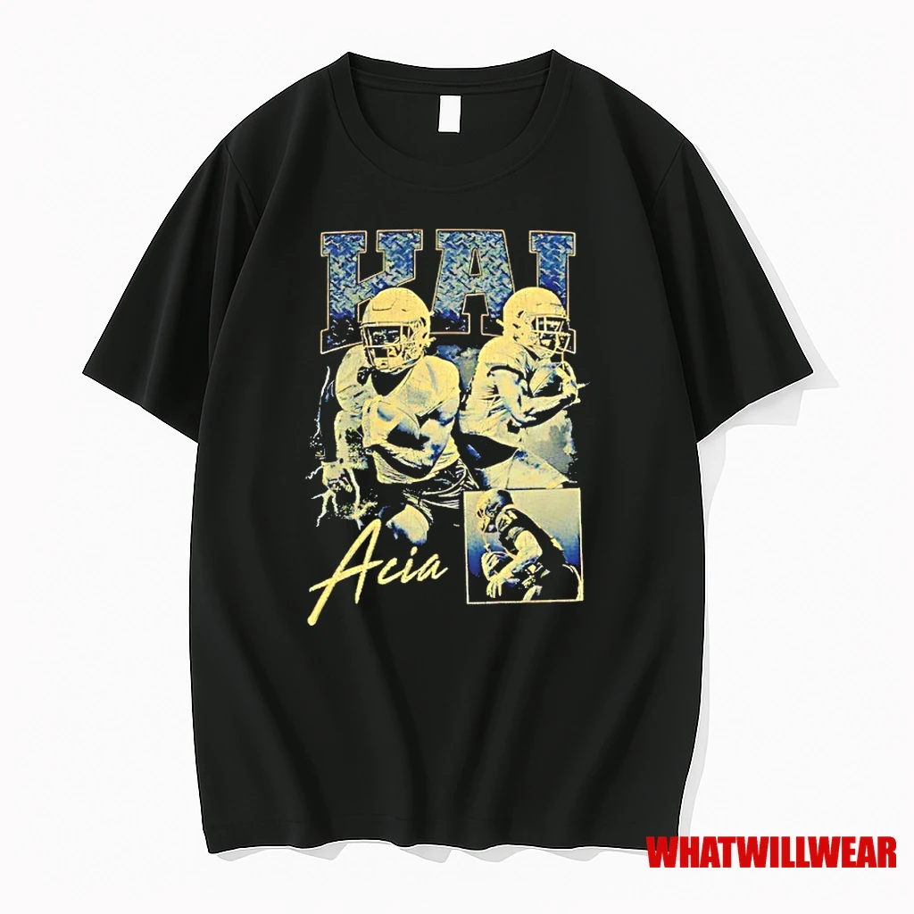 Kai Acia Uc Davis Aggies Running Back Graphic Vintage Shirts