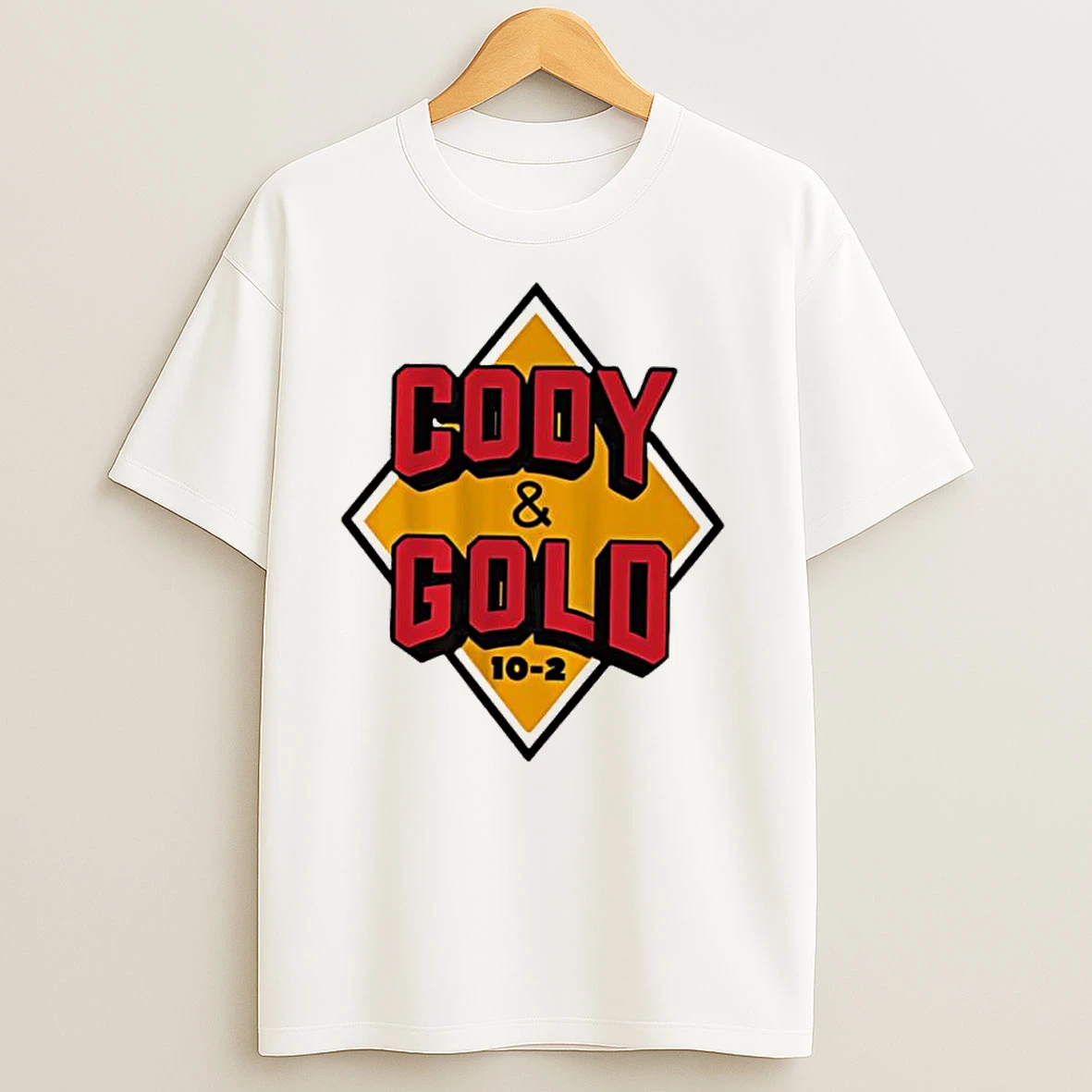 Kansas City Chiefs Cody Gold Show 10 2 Logo T Shirts