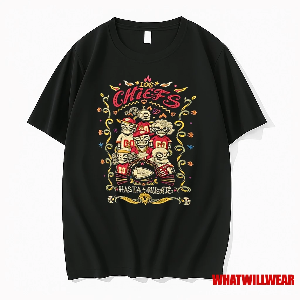 Kansas City Chiefs Hasta La Muerte Graphic Shirts