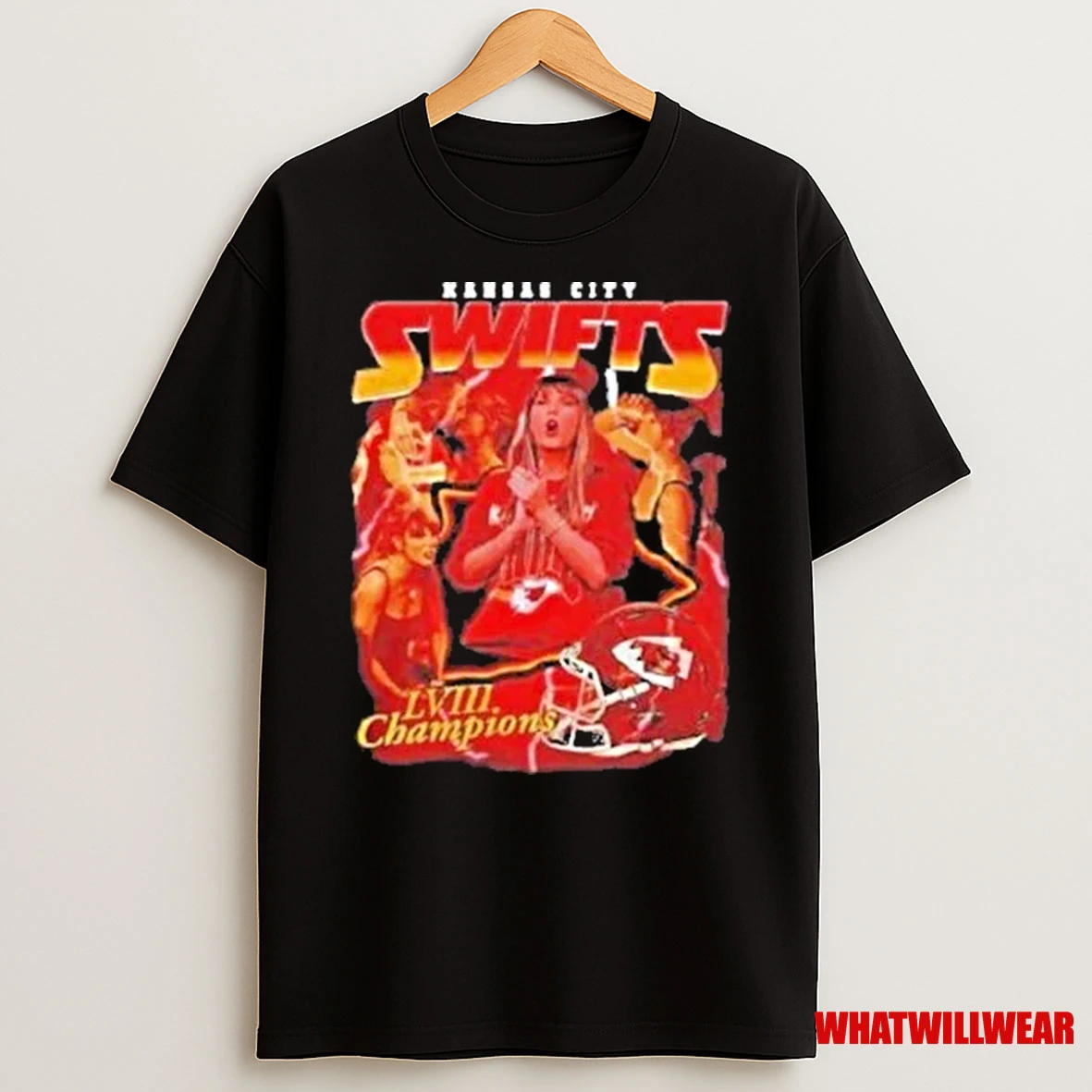 Kansas City Chiefs Swifts Lviii Champions 2025 Shirts