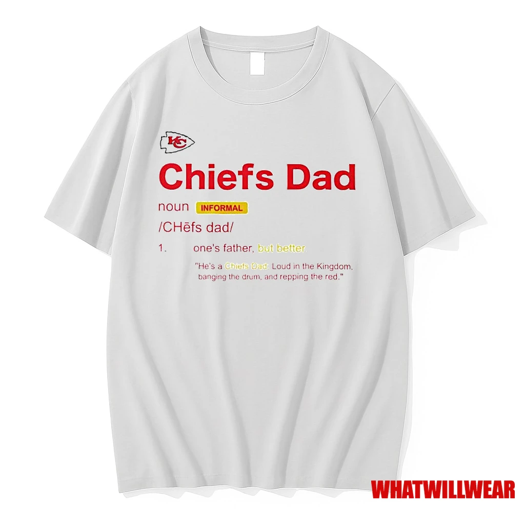 Kansas City Chiefs Dad Definition Ornaments Shirts