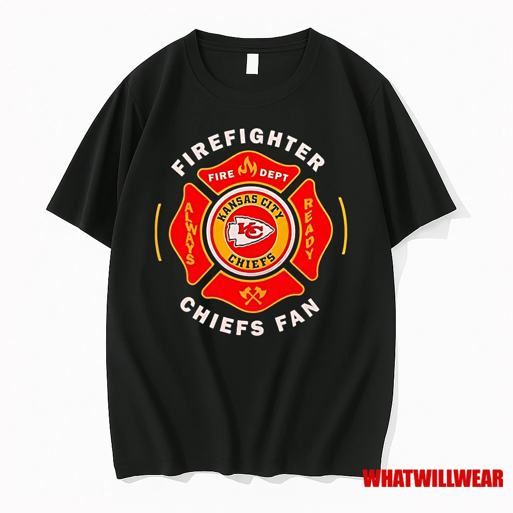 Kansas City Chiefs Firefighter Chiefs Fan Shirts