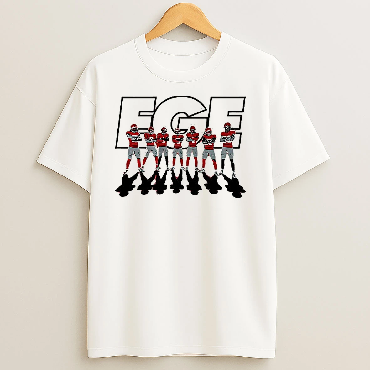 Kansas City Chiefs Football Everybody Gotta Eat Graphic T Shirts