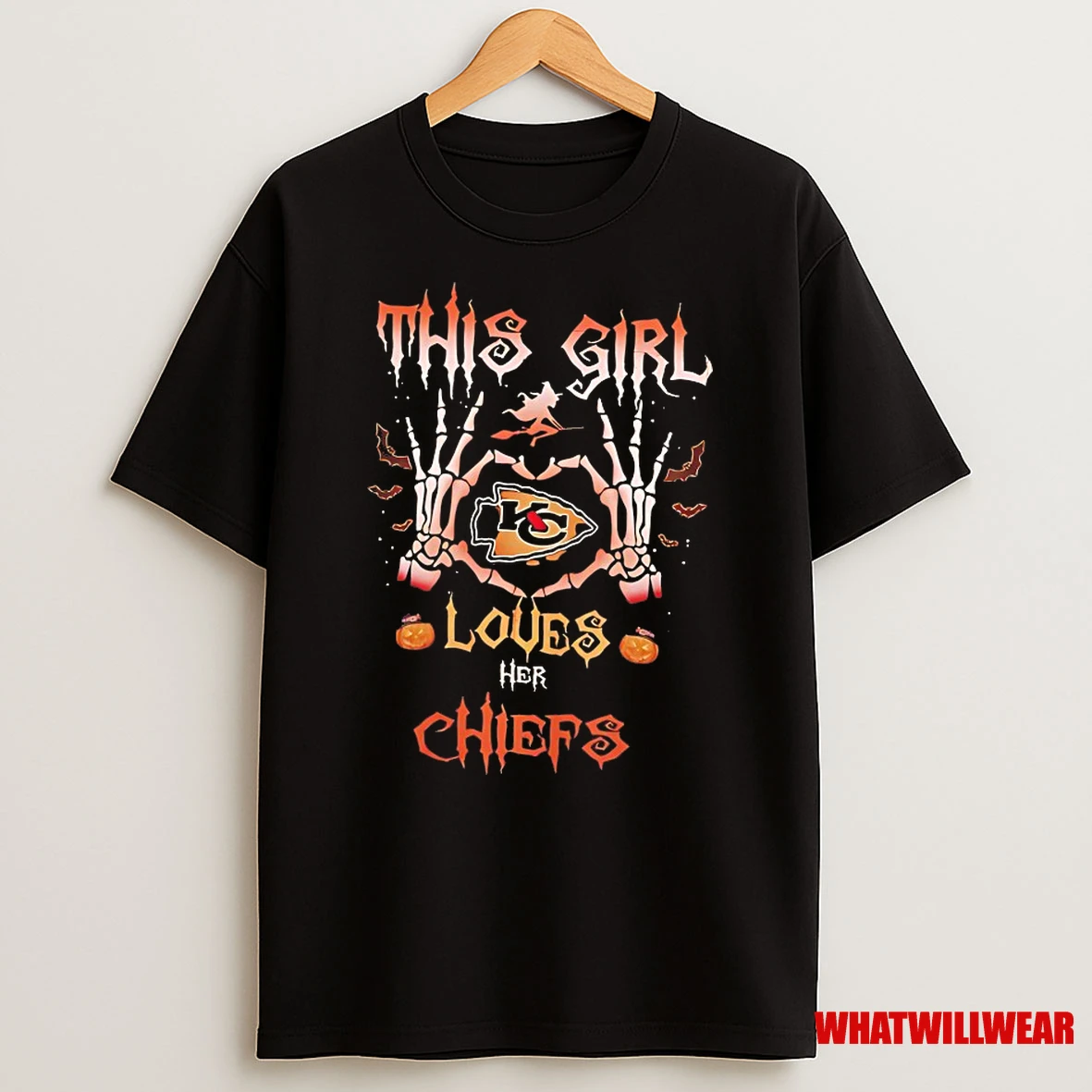 Kansas City Chiefs This Girl Loves Her Chiefs Halloween Shirts