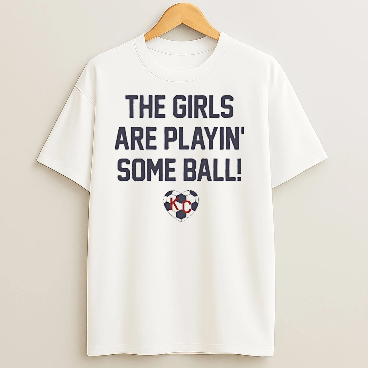 Kansas City Current The Girls Are Playin Some Ball T Shirts