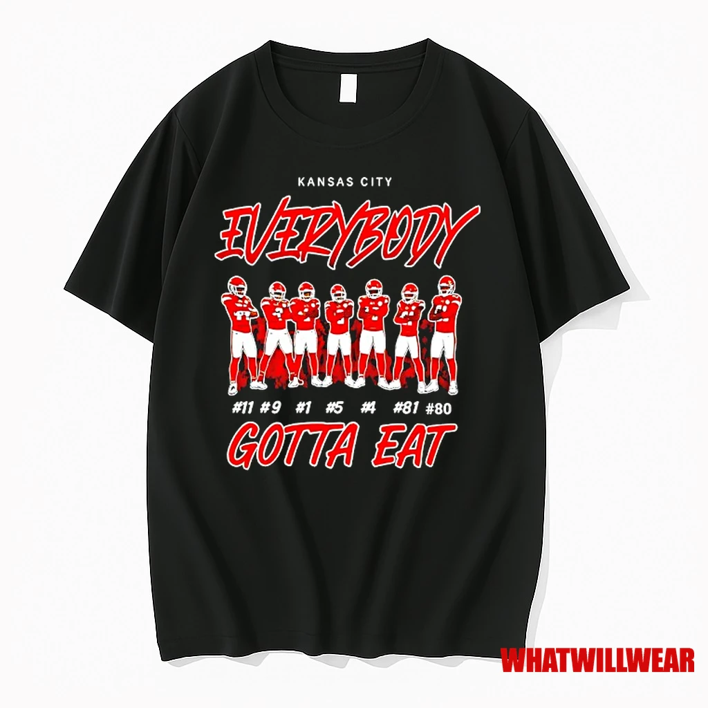 Kansas City Everybody Gotta Eat Shirts