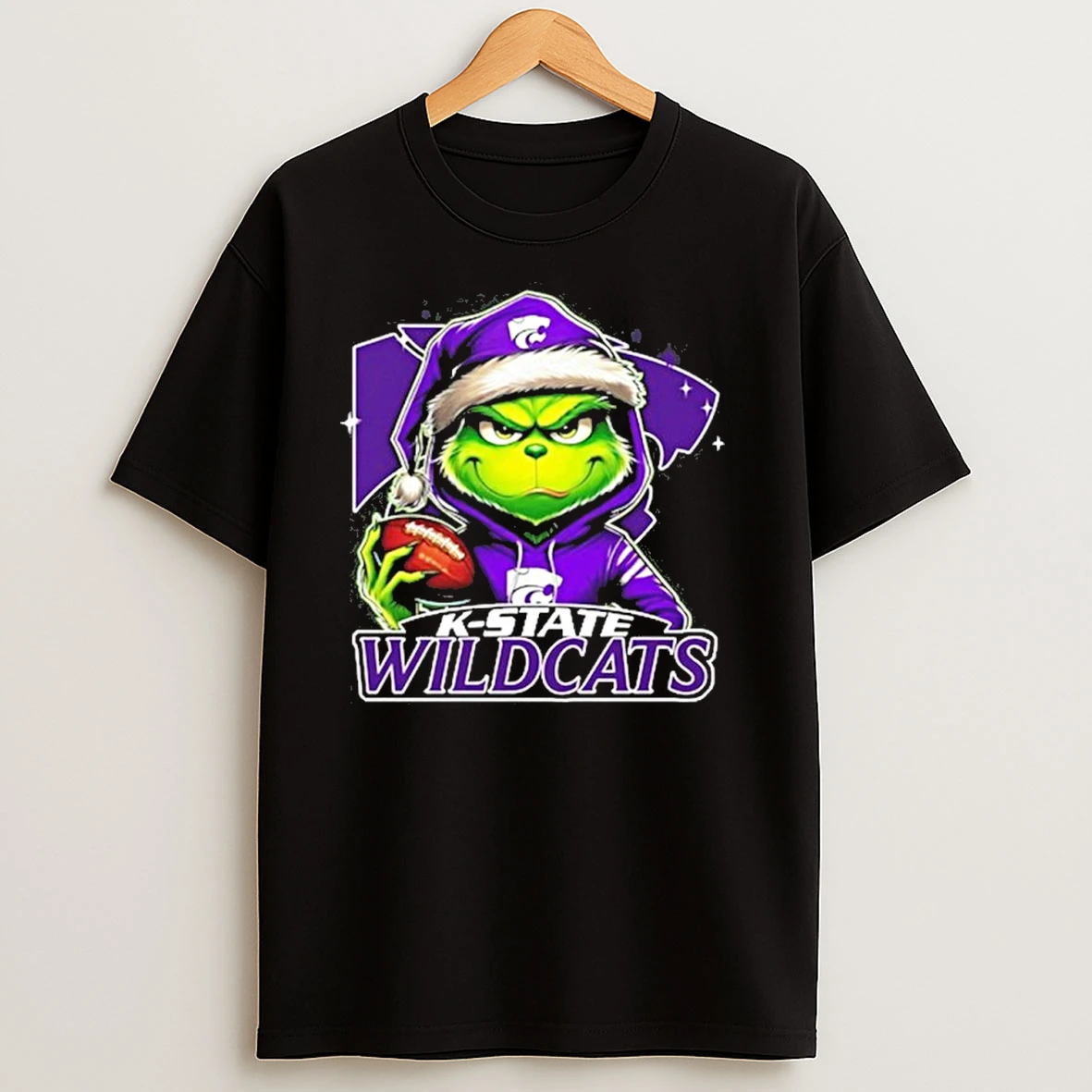 Kansas State Wildcats The Grinch T Shirts