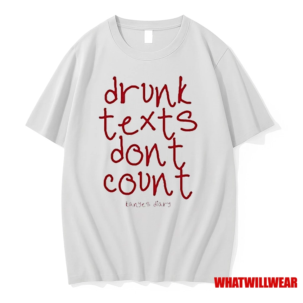 Kanyes Diary Drunk Texts Dont Count 2025 Shirts