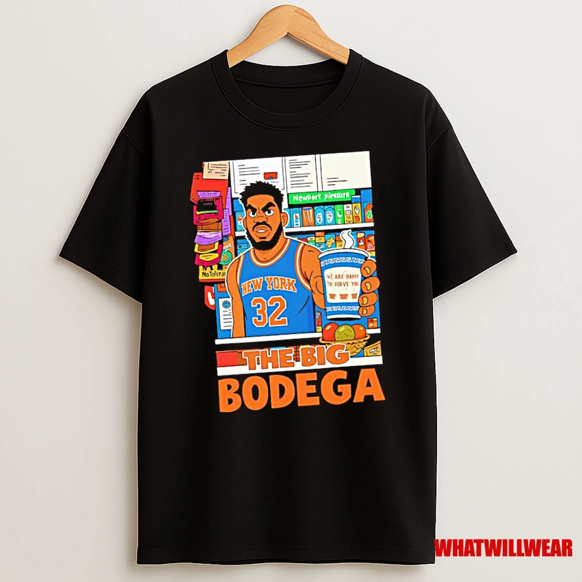 Karl Anthony Towns The Big Bodega New York Knicks Basketball Team Logo Shirts