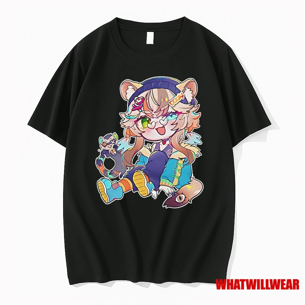 Kawaii Cat Girl Character Anime Shirts