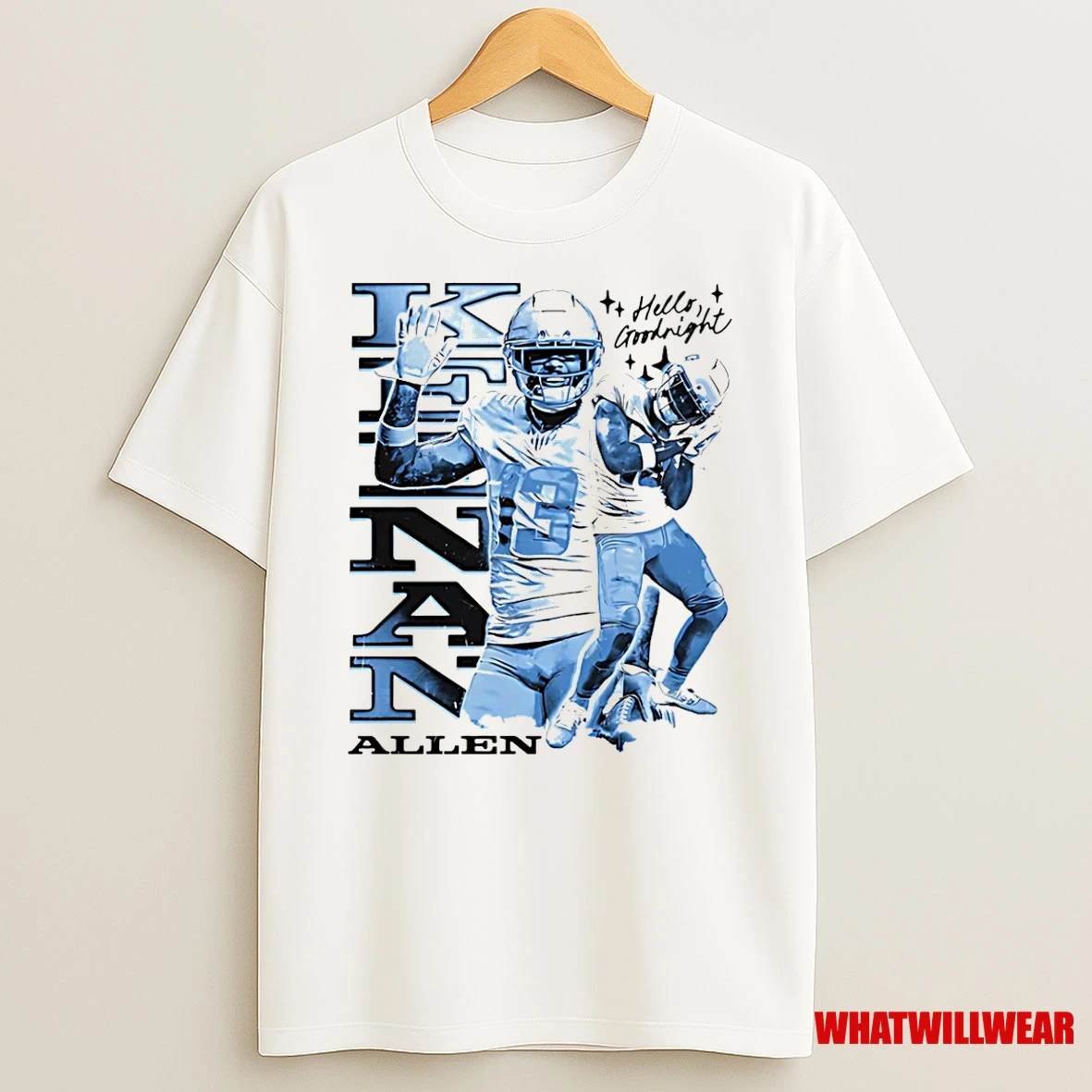Keenan Allen Los Angeles Chargers Hello Goodnight Shirts
