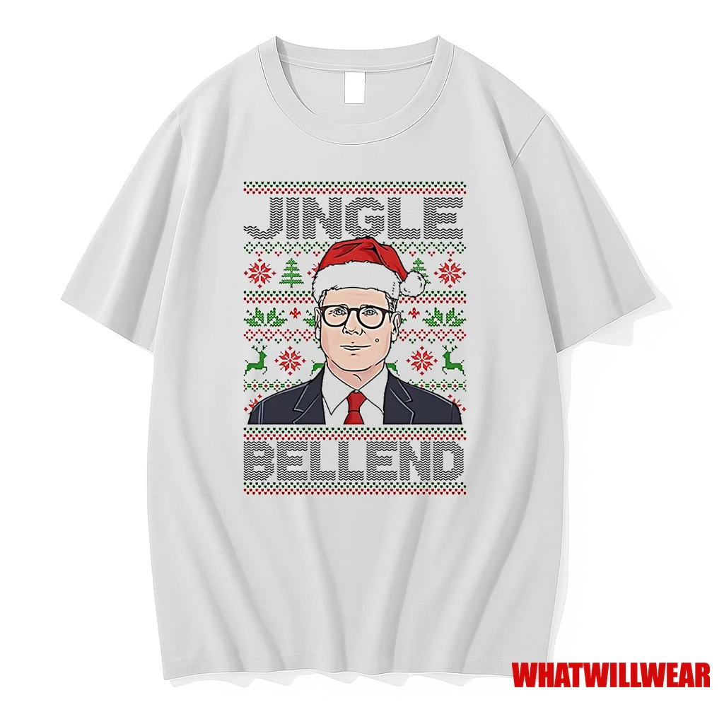 Keir Starmer Jingle Bell End Ugly Christmas Shirts