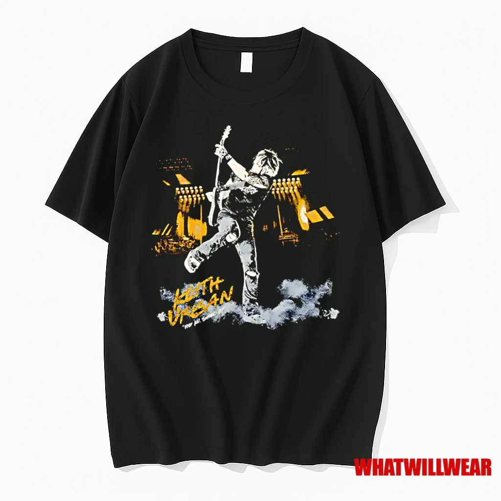 Keith Urban Musician Performing Live Graphic Shirts