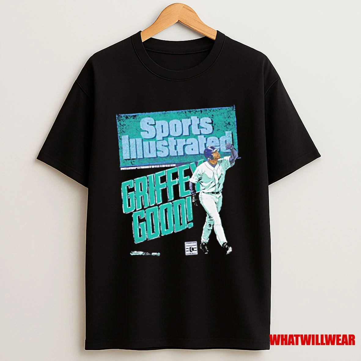 Ken Griffey Jr Sports Illustrated And Seattle Griffey Good Shirts