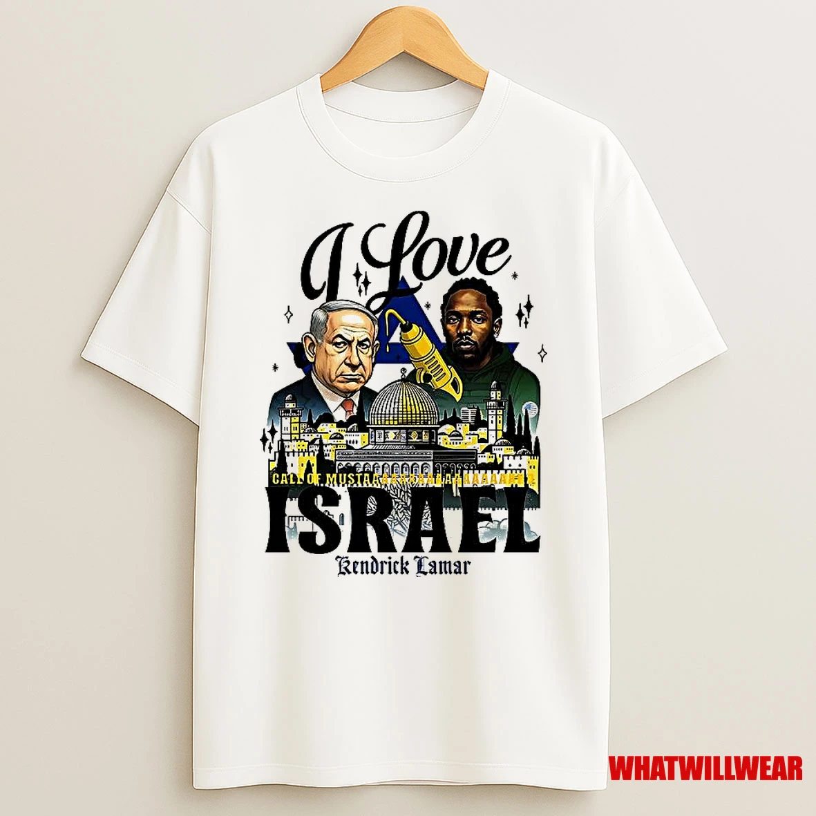 Kendrick Lamar I Love Israel Shirts