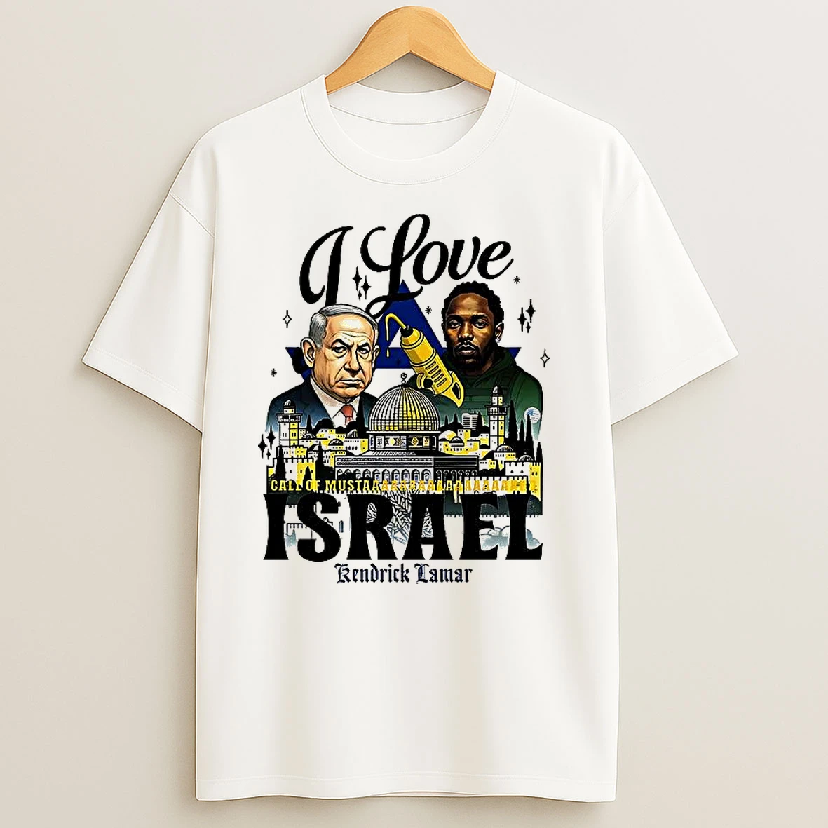 Kendrick Lamar I Love Israel T Shirts