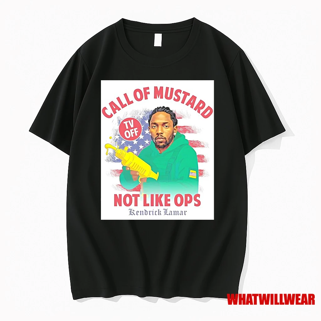 Kendrick Lamar Call Of Mustard Not Like Ops Tv Off Shirts