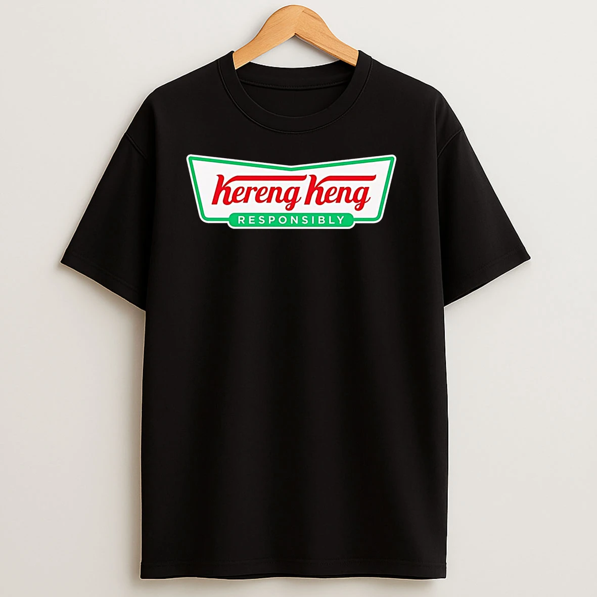 Kereng Keng Responsibly Krispy Kreme Parody T Shirts
