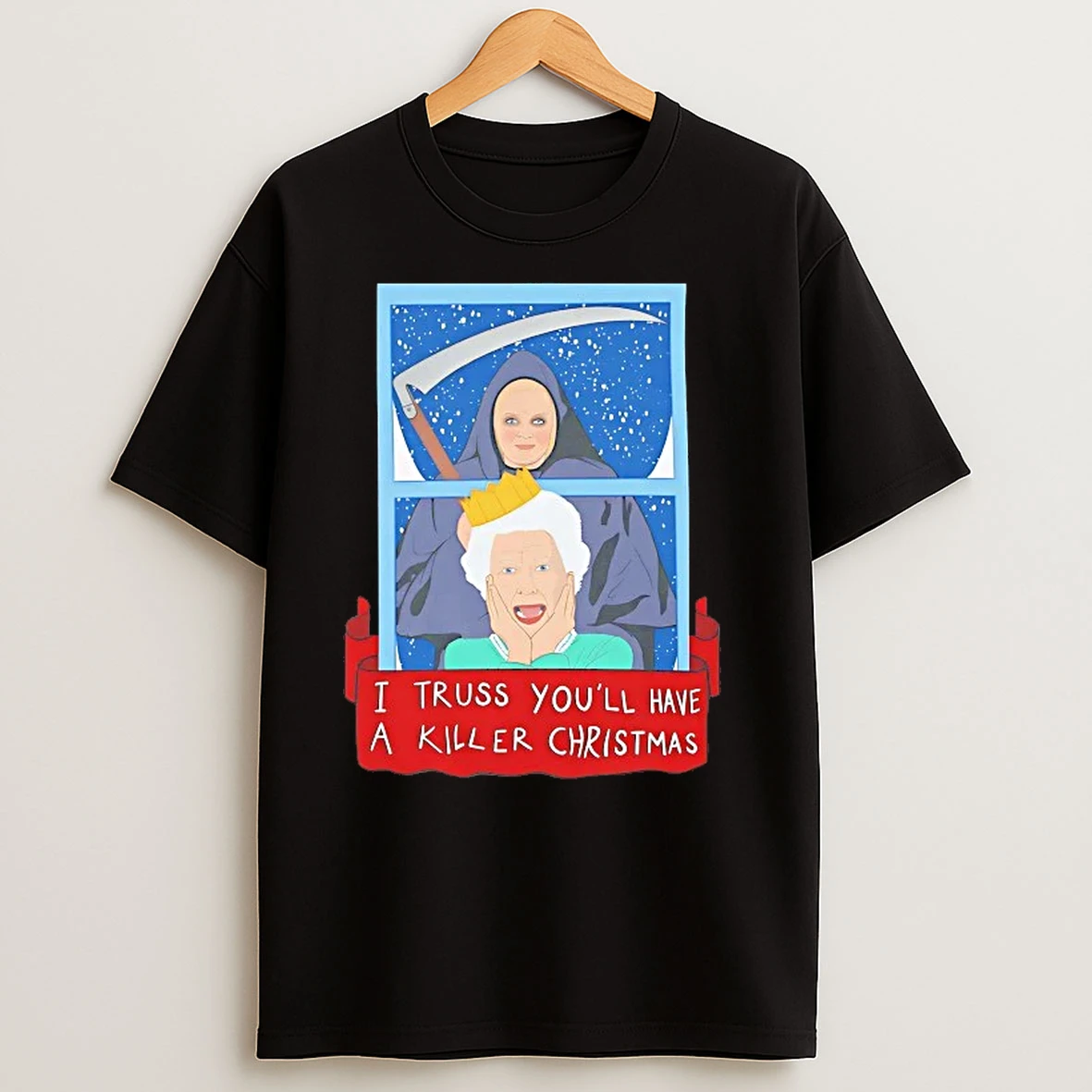 Kevin Home Alone I Truss The Queen Killer Liz Christmas T Shirts