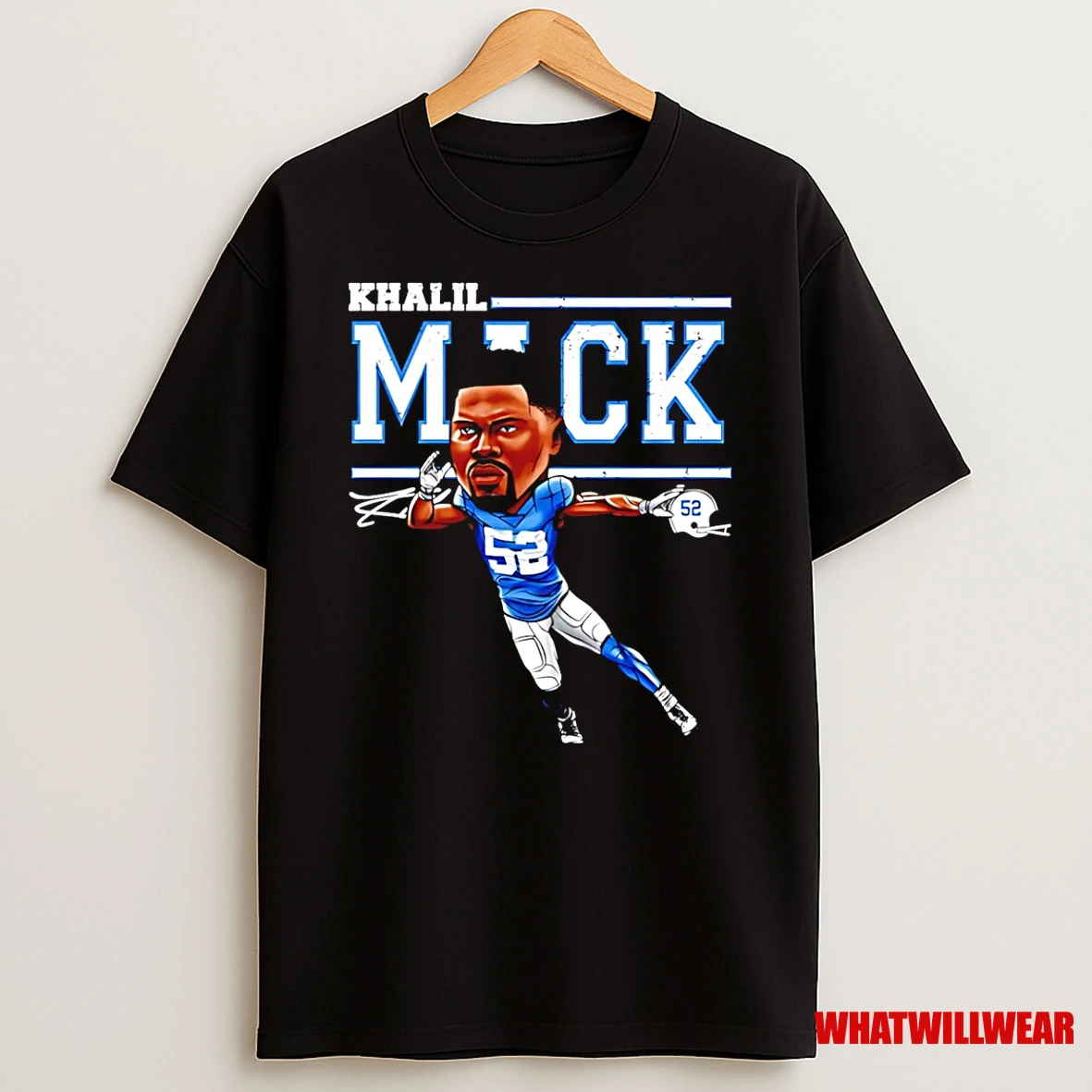 Khalil Mack Los Angeles Chargers Player Cartoon Shirts