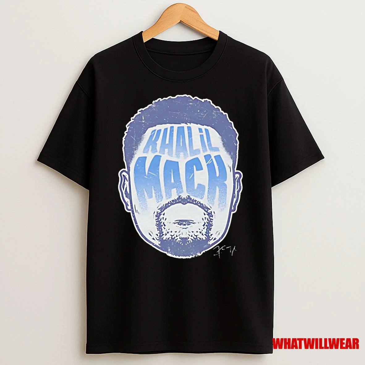 Khalil Mack Los Angeles Chargers Silhouette Shirts