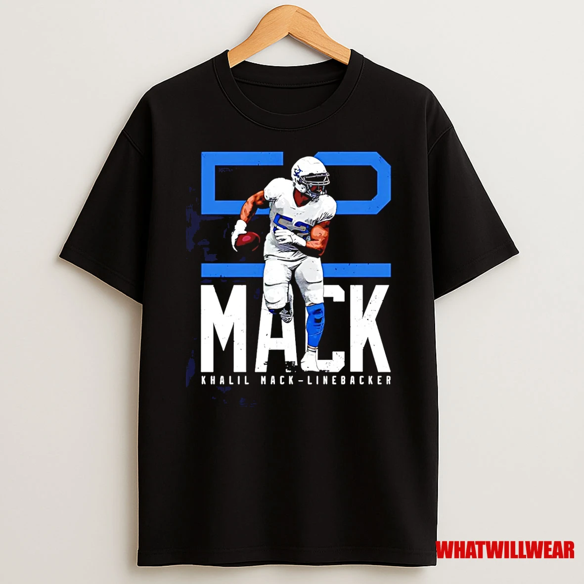 Khalil Mack Los Angeles Chargers Bold Number Shirts