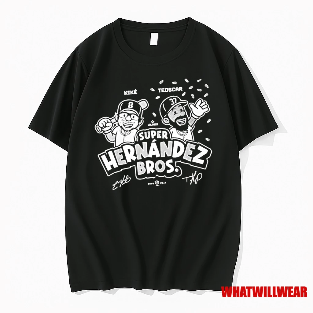 Kike Teoscar Super Hernandez Bros Shirts