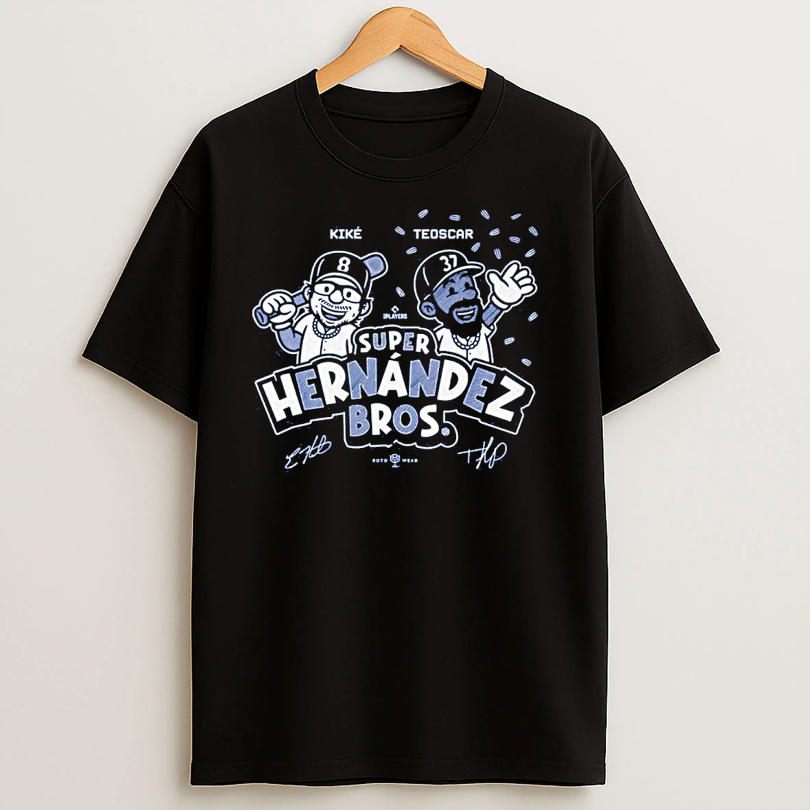 Kike Teoscar Super Hernandez Bros T Shirts