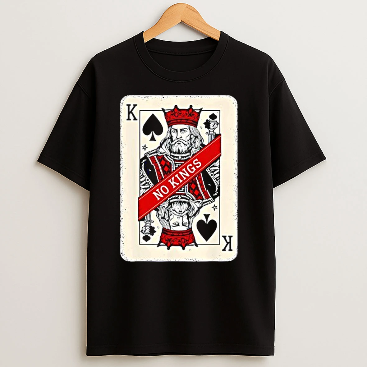 King Card No Kings Statement Art T Shirts